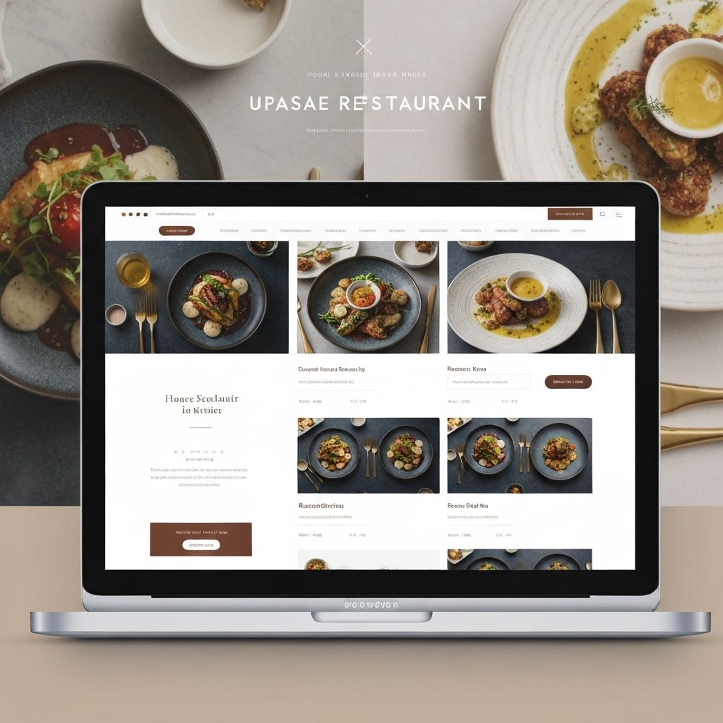 Spice Garden Restaurant website design